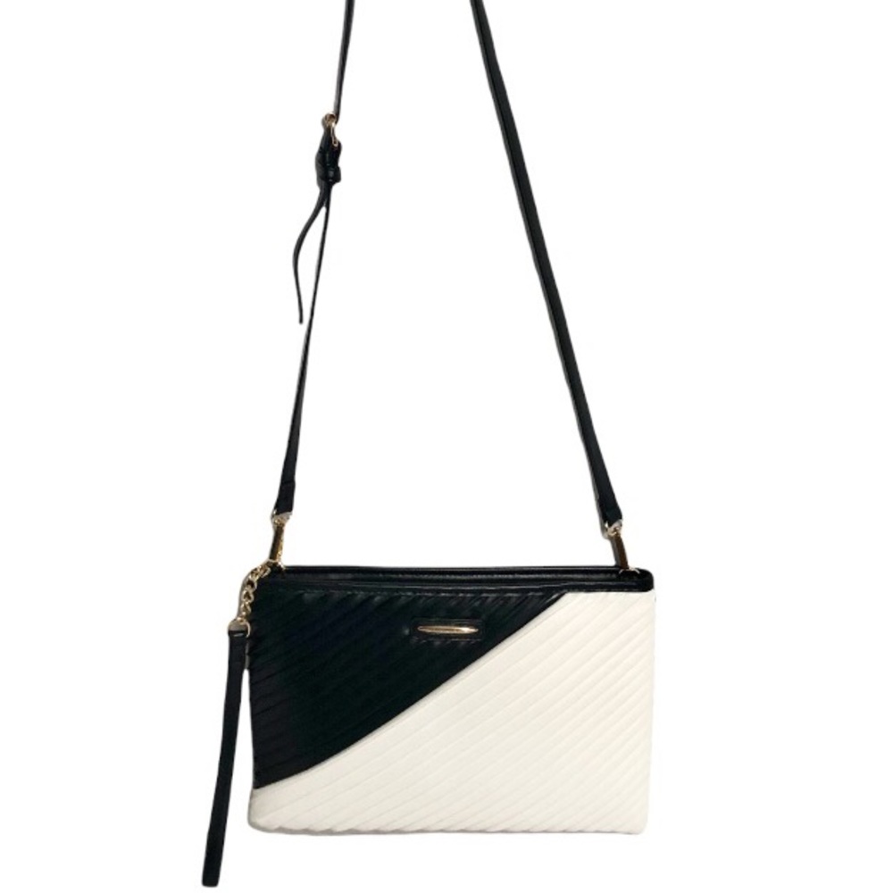NWOT AMERI MODE Black and White Crossbody Mini Bag/Purse